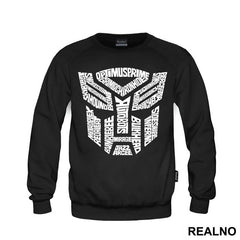 Autobot Logo Text - Transformers - Majica