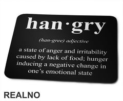 Hangry - State Of Anger - Hrana - Food - Podloga za miš