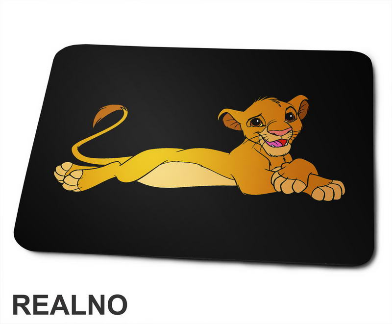 Simba Leži - Crtani Filmovi - Podloga za miš