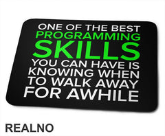 Programing Skill - Walk Away - Geek - Podloga za miš