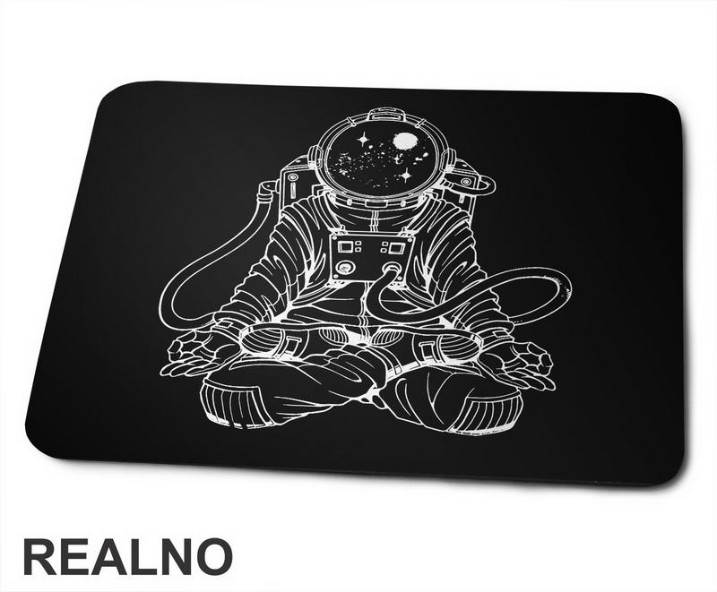 Astronaut Meditira - Space - Svemir - Podloga za miš