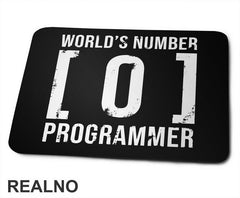 Worlds Number One Programmer - Geek - Podloga za miš