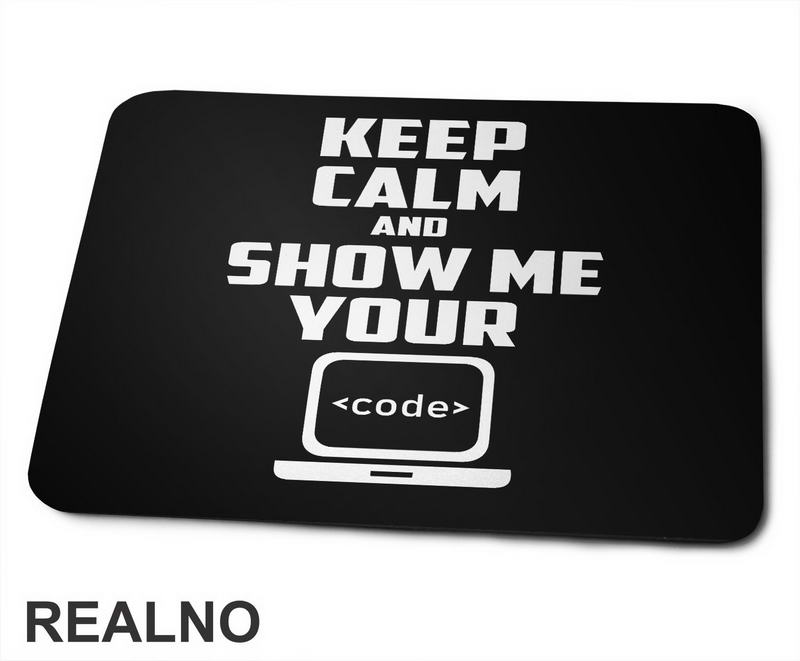 Show Me Your Code - Geek - Podloga za miš