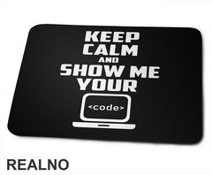 Show Me Your Code - Geek - Podloga za miš