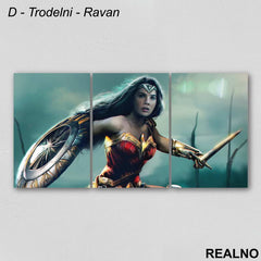 Wonder Woman - Slika na platnu - Kanvas