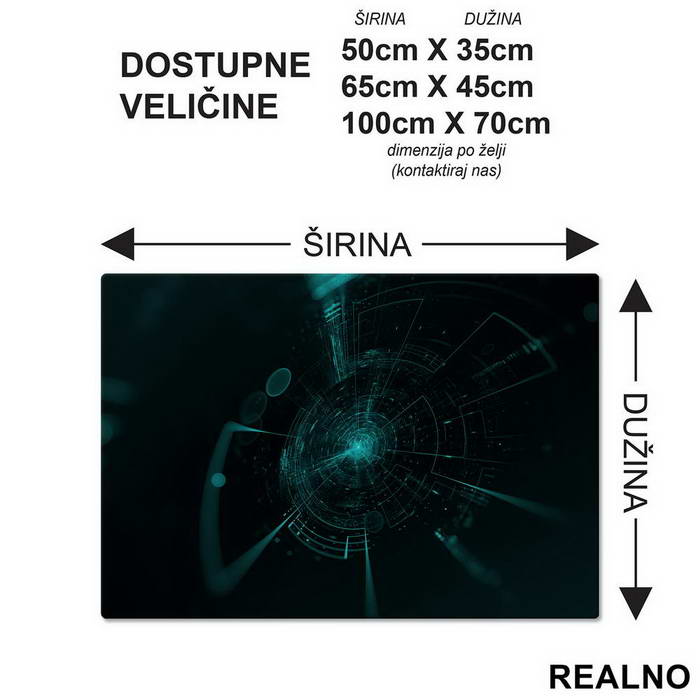 Digital Circle - Engineer - Podmetač za sto