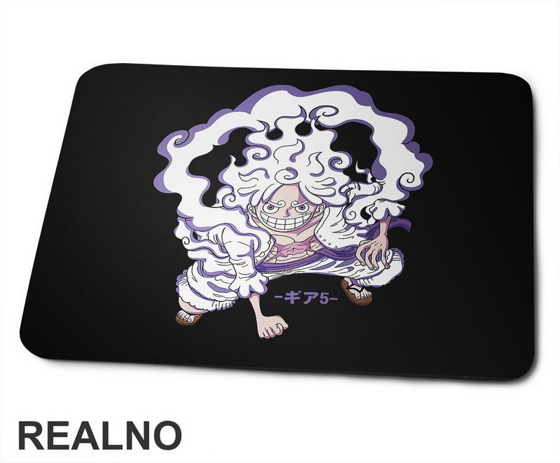Luffy Fear Fifth - Purple - One Piece - Podloga za miš