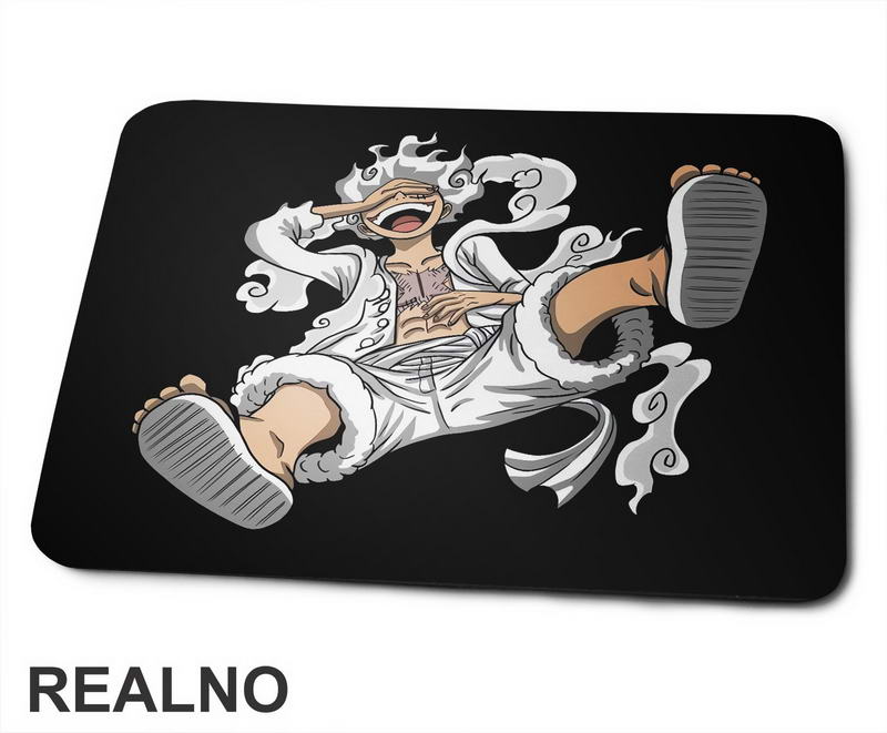 Luffy - Gear Fifth - Smiling - One Piece - Podloga za miš