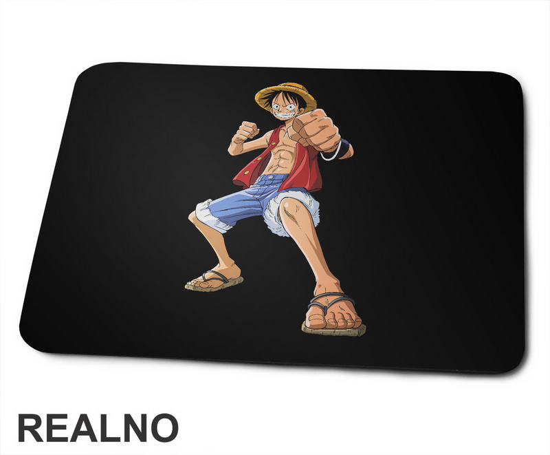 Ready For Attack - Luffy - One Piece - Podloga za miš