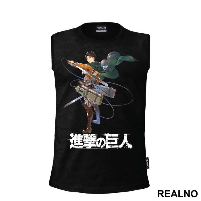 Captain Levi Standing - Attack On Titan