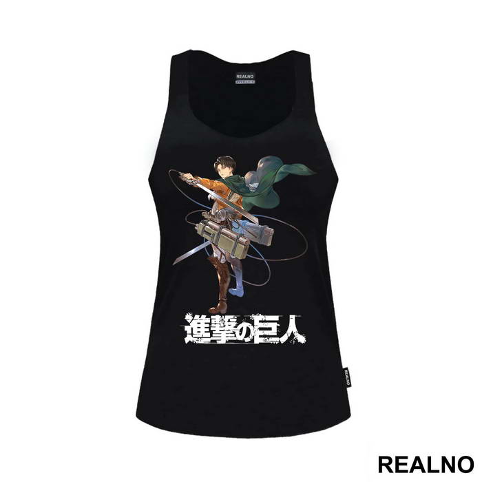 Captain Levi Standing - Attack On Titan