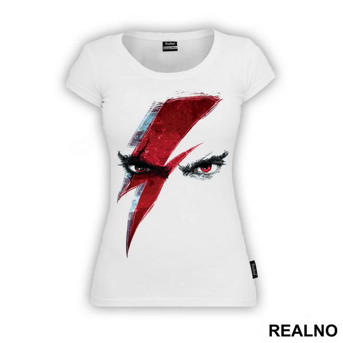 David Bowie Eeys - Muzika - Majica
