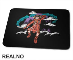 Luffy In The Clouds - One Piece - Podloga za miš