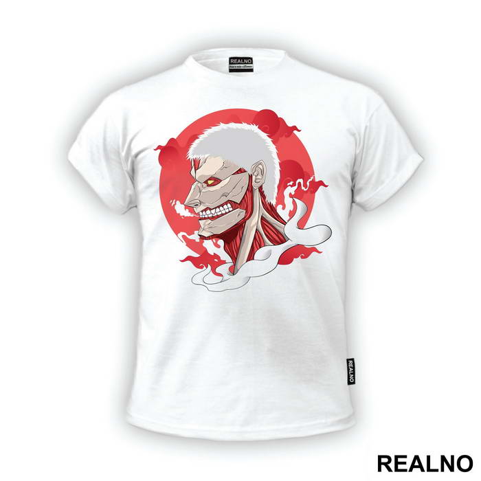 Armored Titan Red Smoke - Attack On Titan