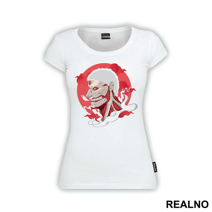 Armored Titan Red Smoke - Attack On Titan