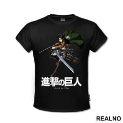 Levi Ackerman In Action - Attack On Titan