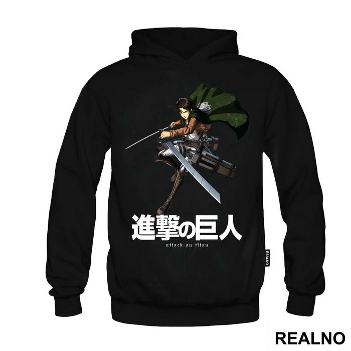 Levi Ackerman In Action - Attack On Titan