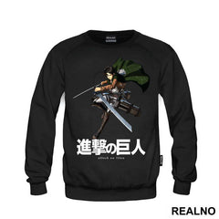Levi Ackerman In Action - Attack On Titan