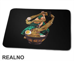 Zoro And Noodles - One Piece - Podloga za miš