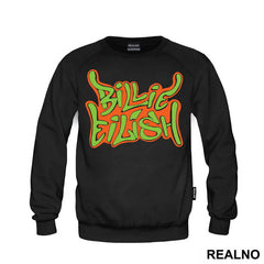 Billie Eilish Orange Outline - Muzika
