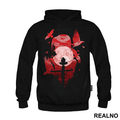 Itachi At Night Silhouette - Naruto