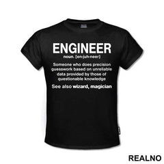 Engineer Definition - Humor - Majica