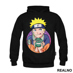 Holding A Cute Frog Wallet - Naruto