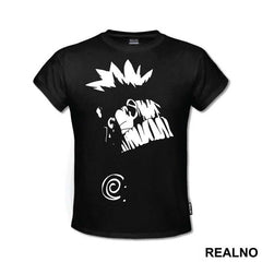 Angry Naruto Looking Over His Shoulder