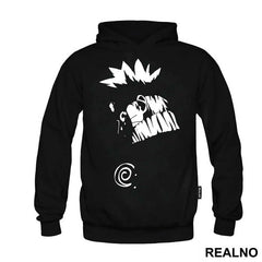 Angry Naruto Looking Over His Shoulder
