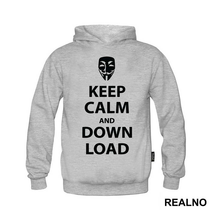 Keep Calm And Download - Internet - Majica