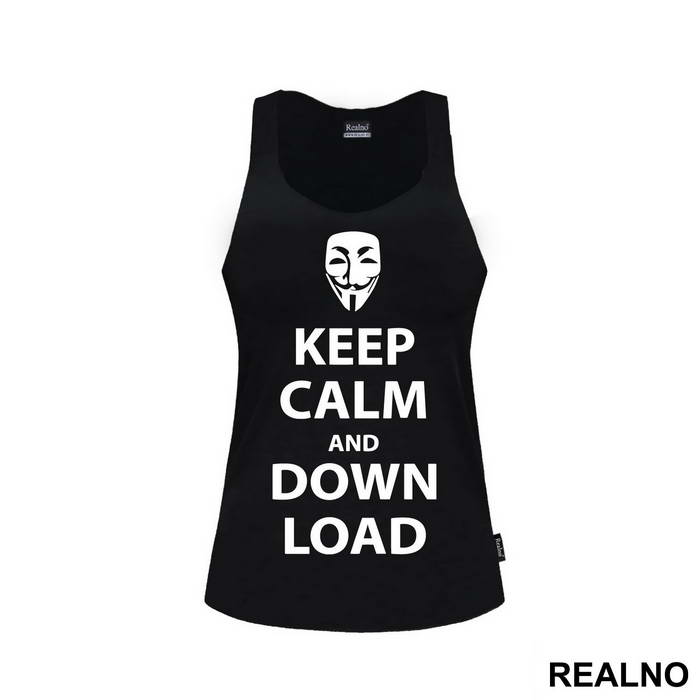 Keep Calm And Download - Internet - Majica