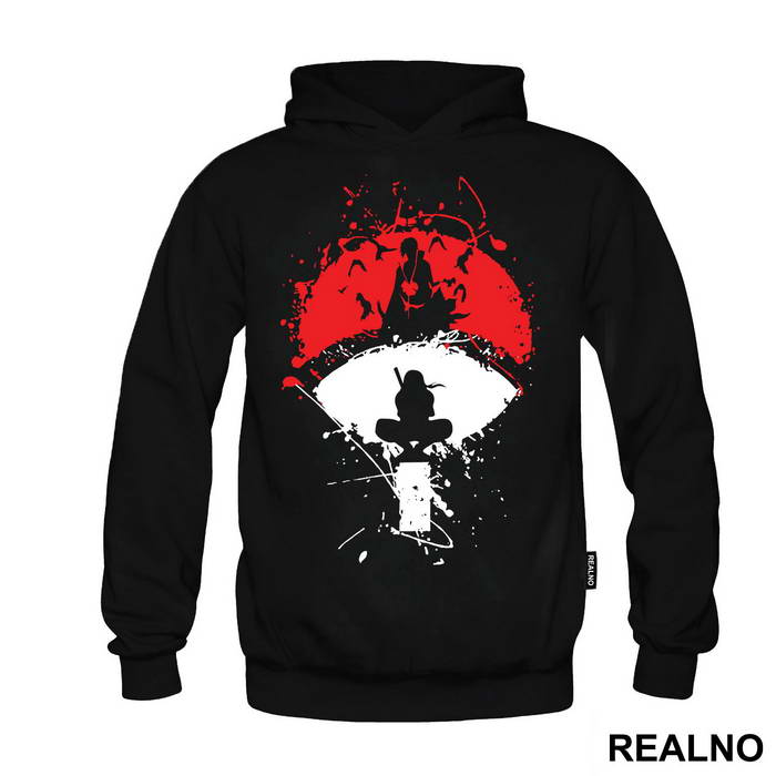 Uchiha Clan Logo Splash Itachi - Naruto