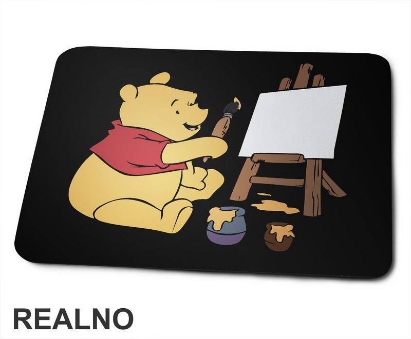 Vini Pu Slikar - Crtani Flimovi - Podloga za miš