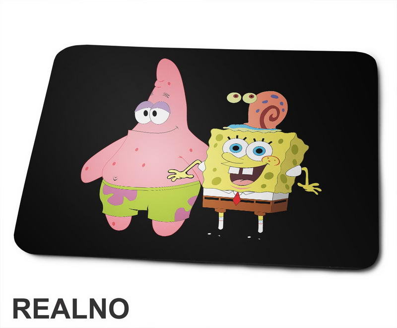 Patrik, Gari - Sundjer Bob - Sponge Bob - Crtani Filmovi - Podloga za miš