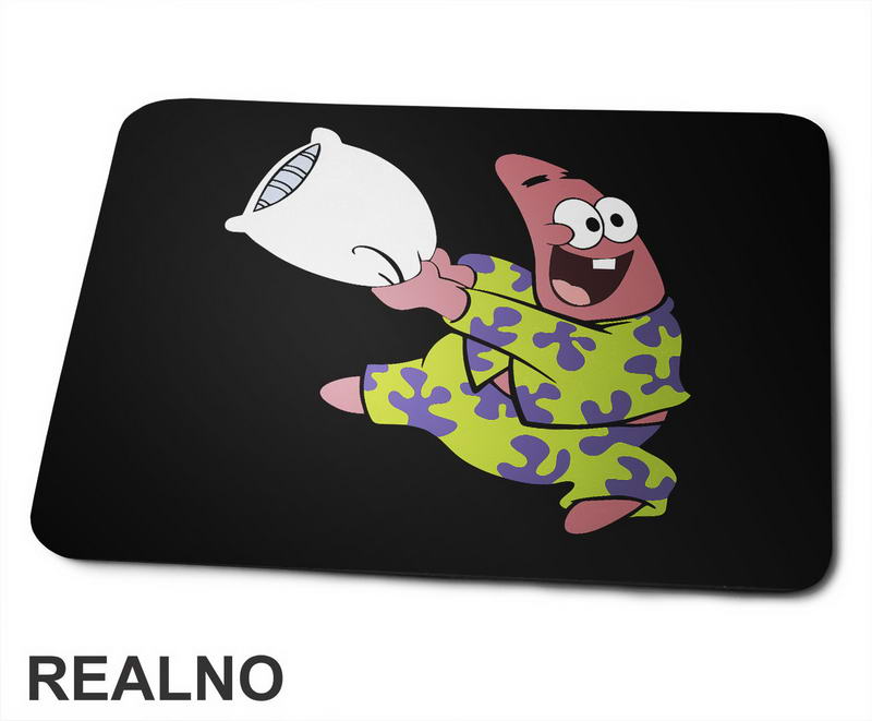Patrik Sa Jastukom - Sundjer Bob - Sponge Bob - Crtani Filmovi - Podloga za miš