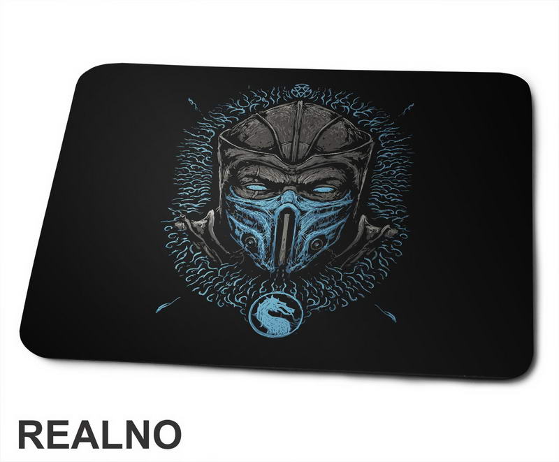 Sub Zero - Dots - Head - Mortal Kombat - Podloga za miš