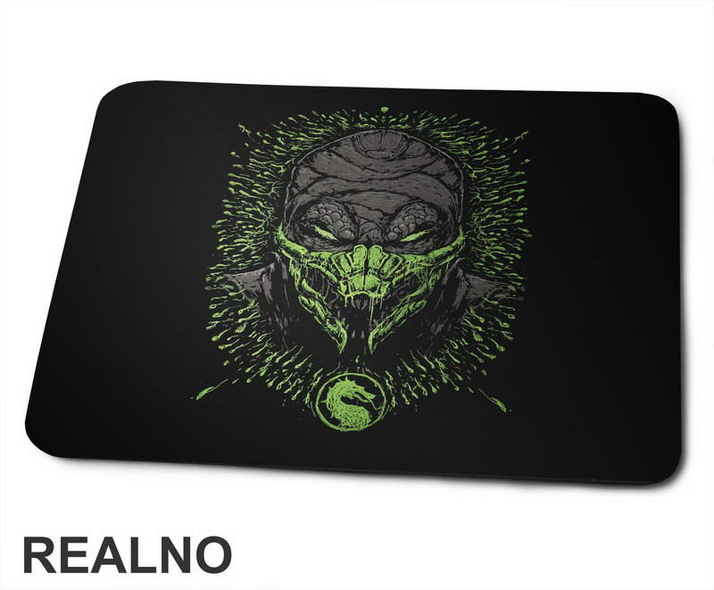 Reptil - Dots - Head - Mortal Kombat - Podloga za miš
