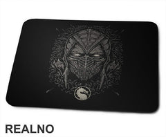 Noob Saibot - Dots - Head - Mortal Kombat - Podloga za miš
