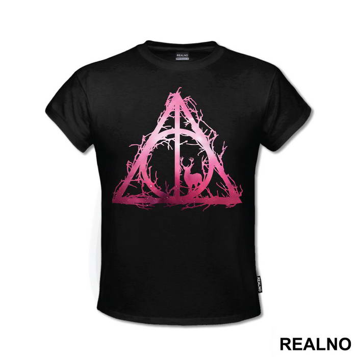 Pink Deathly Hallows - Harry Potter