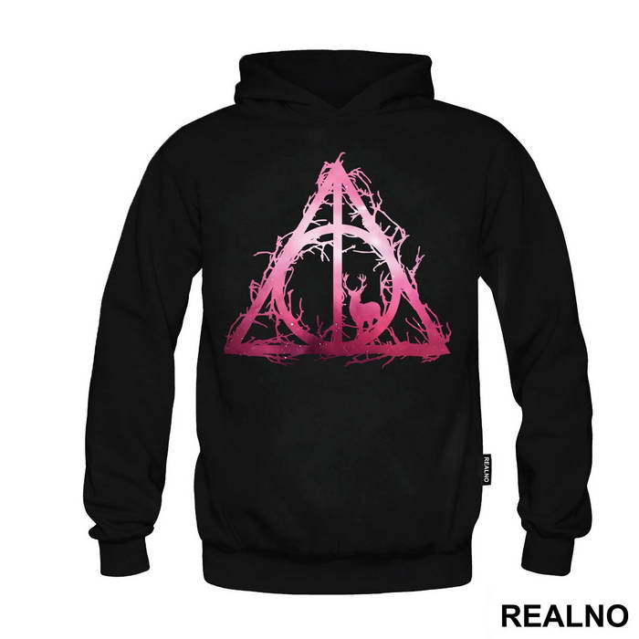 Pink Deathly Hallows - Harry Potter