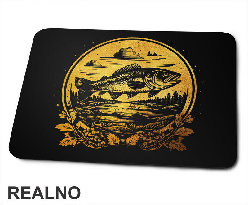 Zlatna Riba - Pecanje - Fishing - Podloga za miš