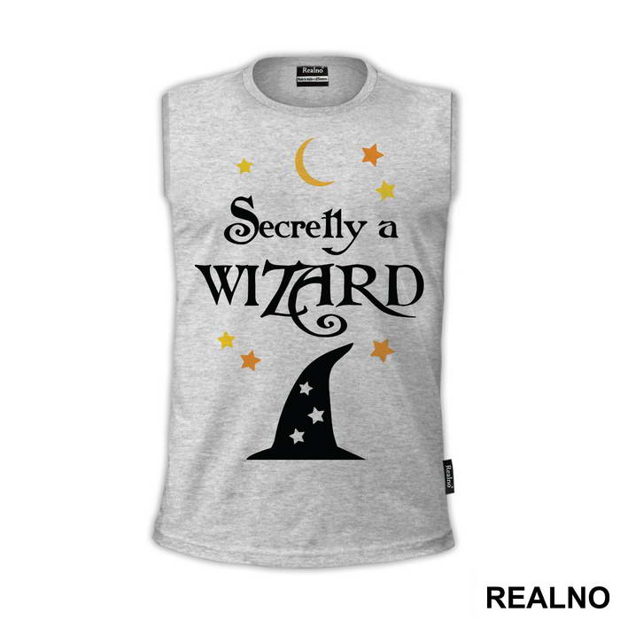 Secretly A Wizard - Humor - Majica