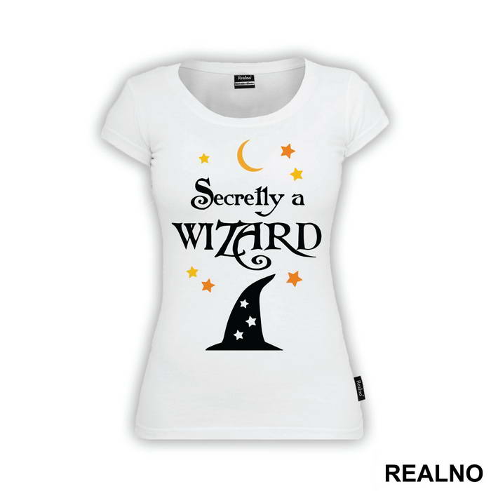 Secretly A Wizard - Humor - Majica