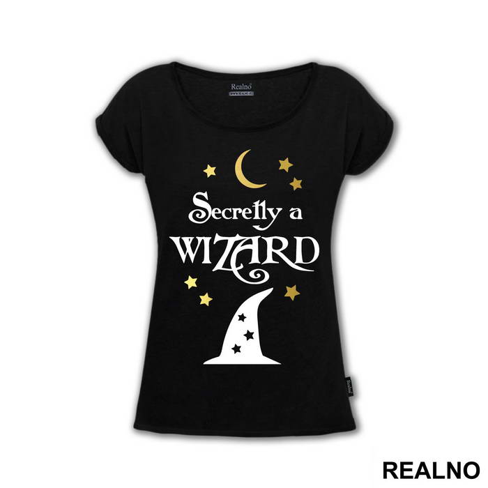 Secretly A Wizard - Humor - Majica