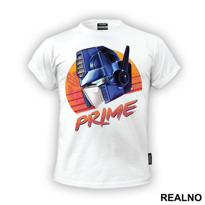 Prime Retro Art - Transformers - Majica