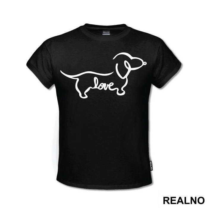 Wiener Dog - Love - Pas