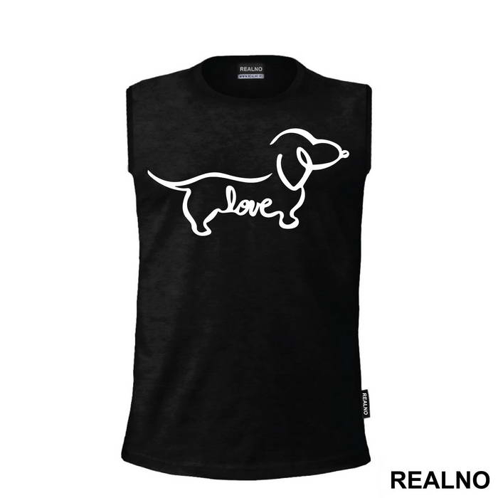 Wiener Dog - Love - Pas