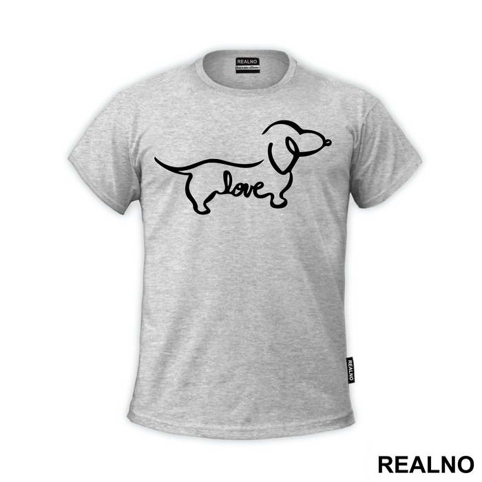 Wiener Dog - Love - Pas