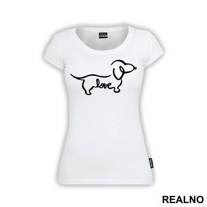 Wiener Dog - Love - Pas