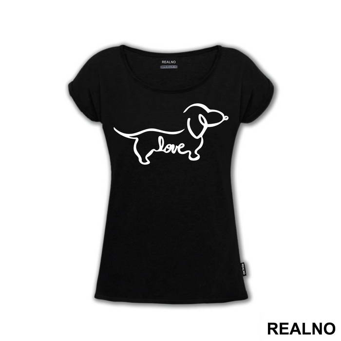 Wiener Dog - Love - Pas